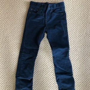 Boys J. Crew Crewcuts Blue Corduroy Pants